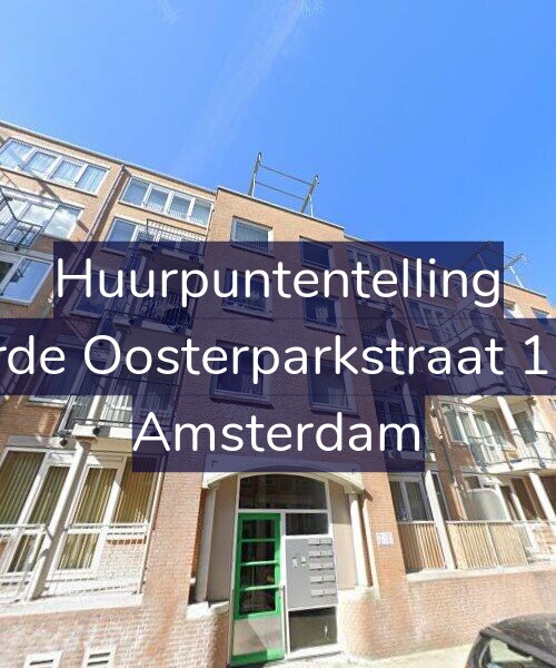 Foto gevel Huurpuntentelling voor Derde Oosterparkstraat 15-E, Amsterdam