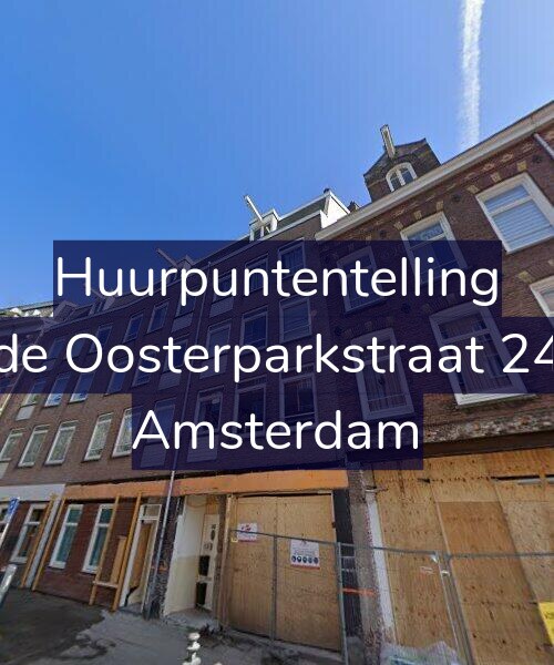 Foto gevel Huurpuntentelling voor Derde Oosterparkstraat 242-4, Amsterdam