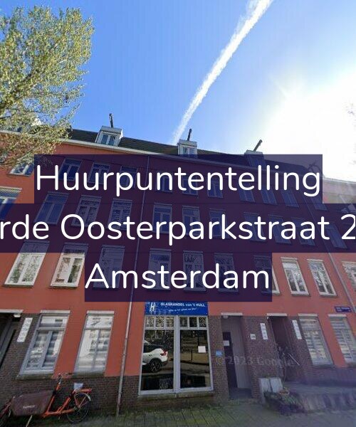 Foto gevel Huurpuntentelling voor Derde Oosterparkstraat 282, Amsterdam