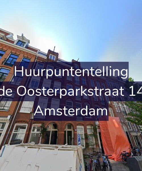 Foto gevel Huurpuntentelling voor Derde Oosterparkstraat 144-1, Amsterdam