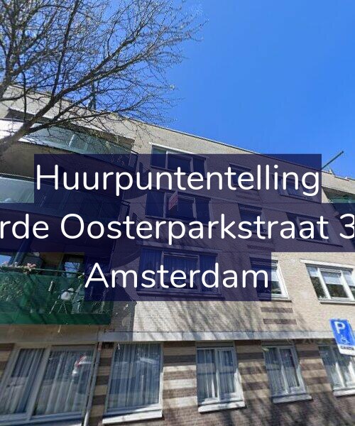 Foto gevel Huurpuntentelling voor Derde Oosterparkstraat 317, Amsterdam
