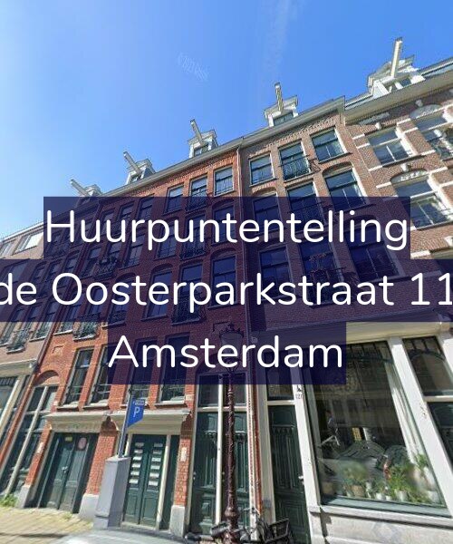 Foto gevel Huurpuntentelling voor Derde Oosterparkstraat 119-C, Amsterdam