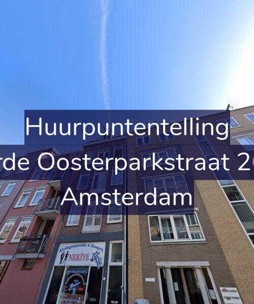 Foto gevel Huurpuntentelling voor Derde Oosterparkstraat 26-3, Amsterdam
