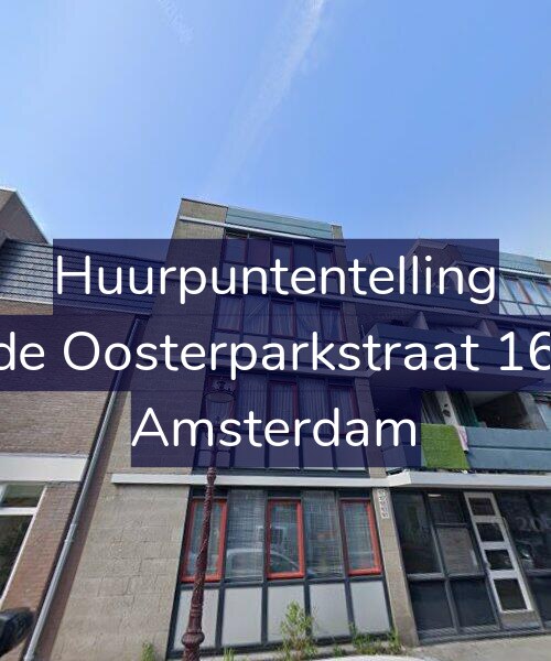 Foto gevel Huurpuntentelling voor Derde Oosterparkstraat 167-B, Amsterdam