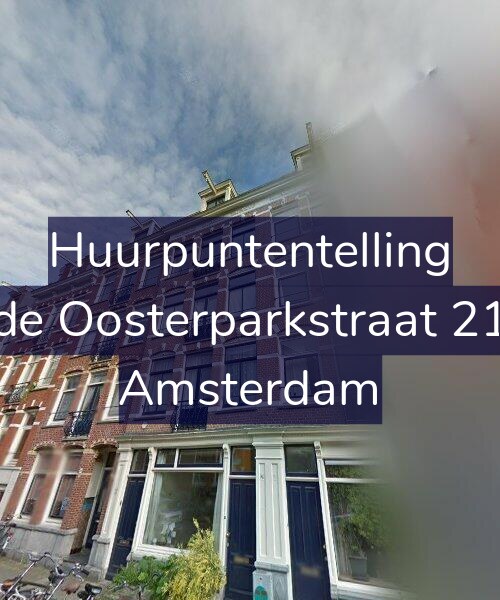 Foto gevel Huurpuntentelling voor Derde Oosterparkstraat 212-2, Amsterdam