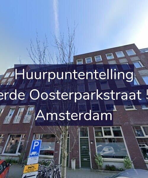 Foto gevel Huurpuntentelling voor Derde Oosterparkstraat 54, Amsterdam