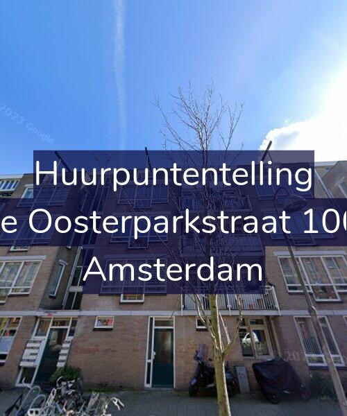 Foto gevel Huurpuntentelling voor Derde Oosterparkstraat 100-D4, Amsterdam