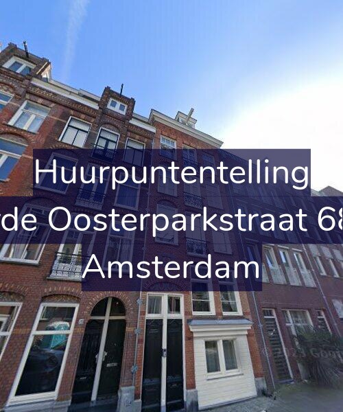 Foto gevel Huurpuntentelling voor Derde Oosterparkstraat 68-H, Amsterdam