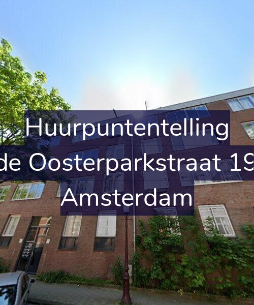 Foto gevel Huurpuntentelling voor Derde Oosterparkstraat 196-C, Amsterdam