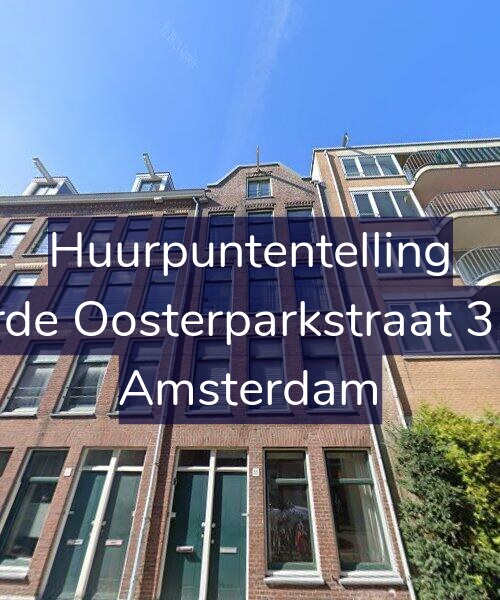Foto gevel Huurpuntentelling voor Derde Oosterparkstraat 35-1, Amsterdam