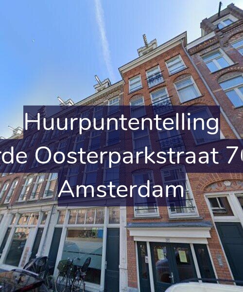 Foto gevel Huurpuntentelling voor Derde Oosterparkstraat 76-C, Amsterdam