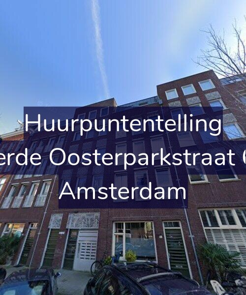 Foto gevel Huurpuntentelling voor Derde Oosterparkstraat 62, Amsterdam