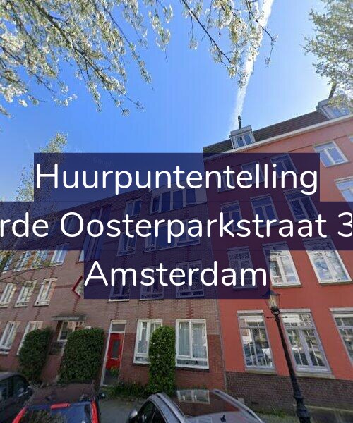 Foto gevel Huurpuntentelling voor Derde Oosterparkstraat 310, Amsterdam