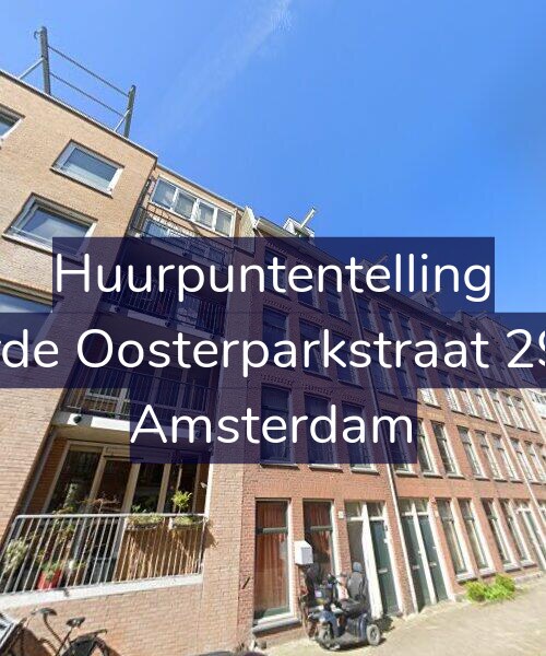 Foto gevel Huurpuntentelling voor Derde Oosterparkstraat 29-H, Amsterdam