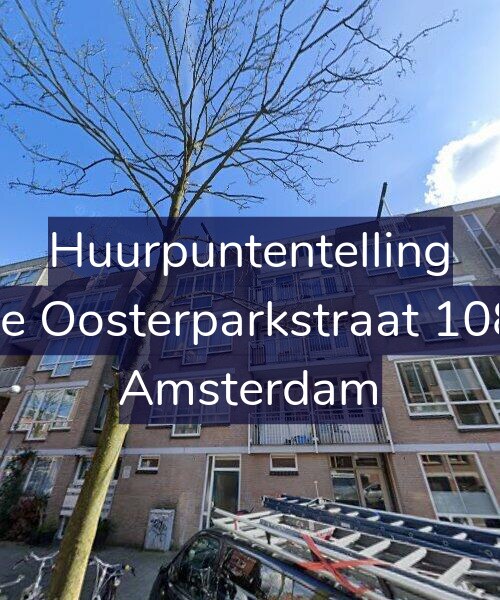 Foto gevel Huurpuntentelling voor Derde Oosterparkstraat 108-D2, Amsterdam