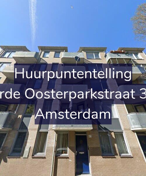 Foto gevel Huurpuntentelling voor Derde Oosterparkstraat 352, Amsterdam
