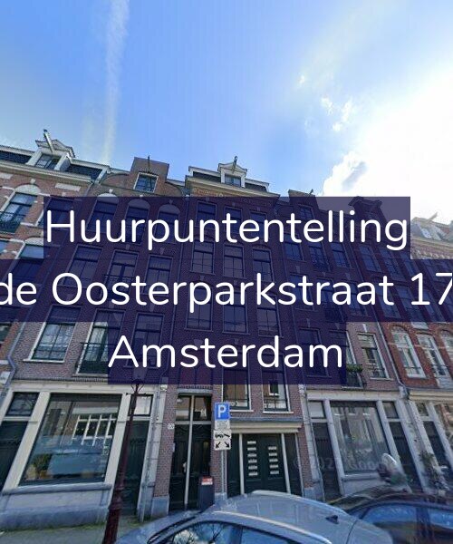 Foto gevel Huurpuntentelling voor Derde Oosterparkstraat 170-B, Amsterdam