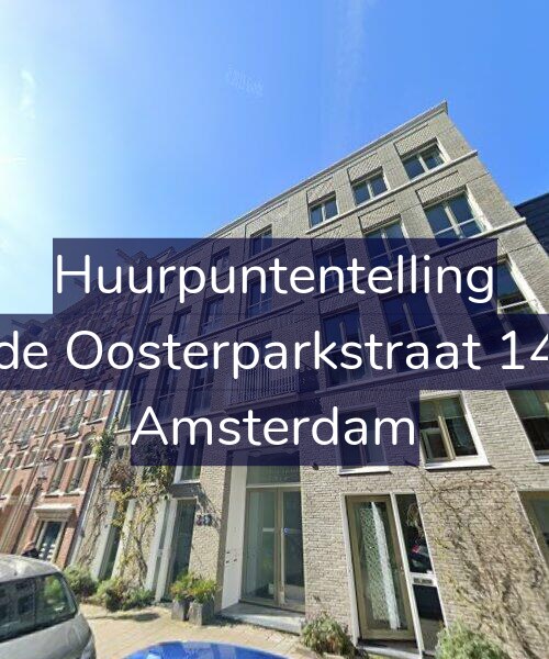 Foto gevel Huurpuntentelling voor Derde Oosterparkstraat 147-F, Amsterdam