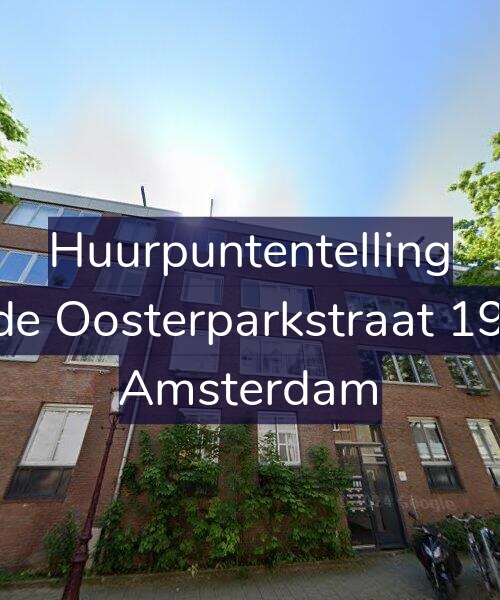 Foto gevel Huurpuntentelling voor Derde Oosterparkstraat 194-A, Amsterdam