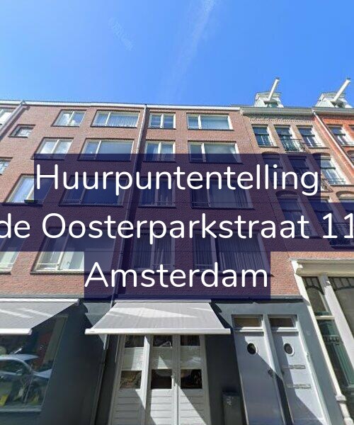 Foto gevel Huurpuntentelling voor Derde Oosterparkstraat 113-3, Amsterdam