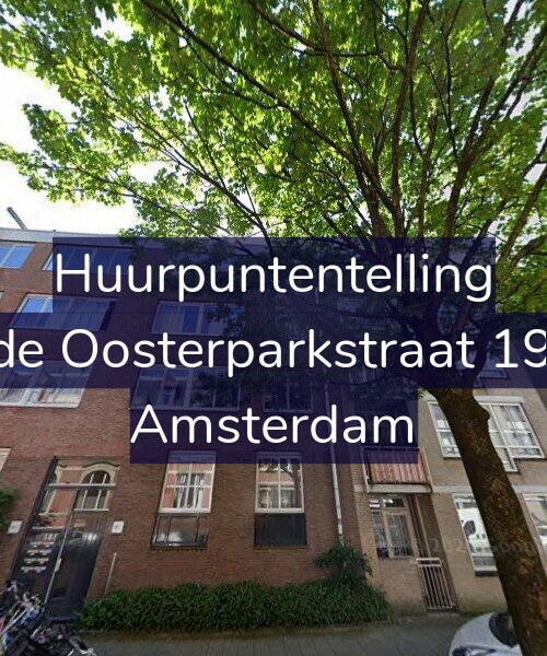 Foto gevel Huurpuntentelling voor Derde Oosterparkstraat 192-D, Amsterdam