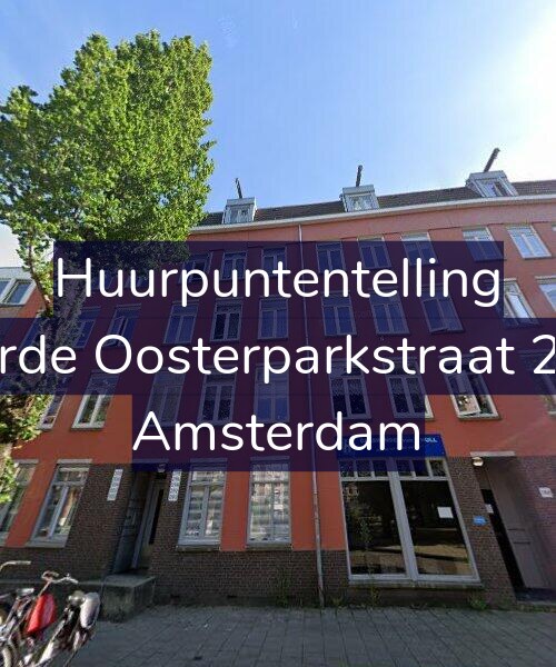 Foto gevel Huurpuntentelling voor Derde Oosterparkstraat 298, Amsterdam