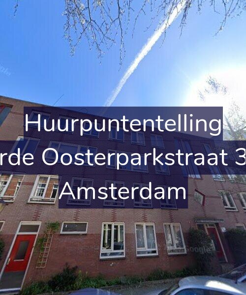 Foto gevel Huurpuntentelling voor Derde Oosterparkstraat 324, Amsterdam