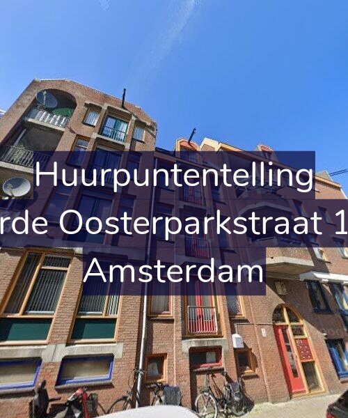 Foto gevel Huurpuntentelling voor Derde Oosterparkstraat 101, Amsterdam