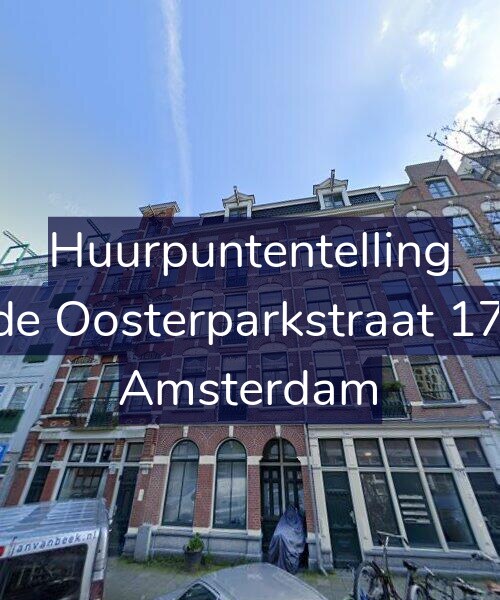Foto gevel Huurpuntentelling voor Derde Oosterparkstraat 176-A, Amsterdam