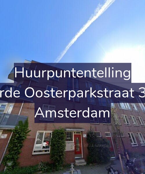 Foto gevel Huurpuntentelling voor Derde Oosterparkstraat 330, Amsterdam