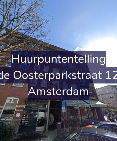 Foto gevel Huurpuntentelling voor Derde Oosterparkstraat 124-C, Amsterdam