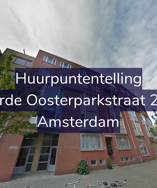 Foto gevel Huurpuntentelling voor Derde Oosterparkstraat 245, Amsterdam