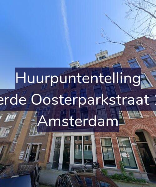 Foto gevel Huurpuntentelling voor Derde Oosterparkstraat 12, Amsterdam
