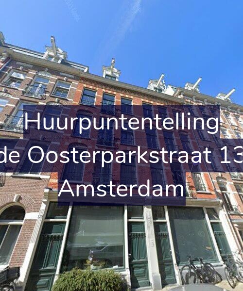 Foto gevel Huurpuntentelling voor Derde Oosterparkstraat 133-C, Amsterdam