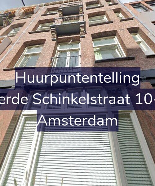 Foto gevel Huurpuntentelling voor Derde Schinkelstraat 10-1, Amsterdam