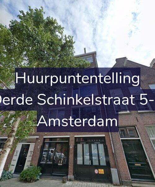 Foto gevel Huurpuntentelling voor Derde Schinkelstraat 5-4, Amsterdam
