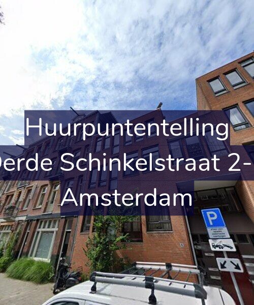 Foto gevel Huurpuntentelling voor Derde Schinkelstraat 2-B, Amsterdam