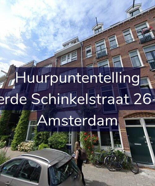 Foto gevel Huurpuntentelling voor Derde Schinkelstraat 26-H, Amsterdam