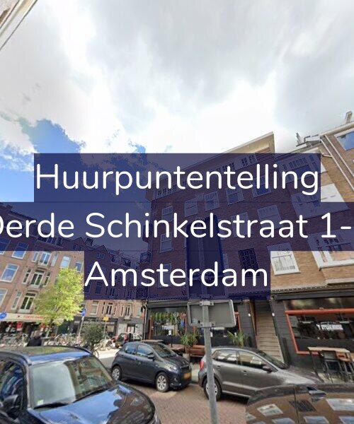 Foto gevel Huurpuntentelling voor Derde Schinkelstraat 1-2, Amsterdam