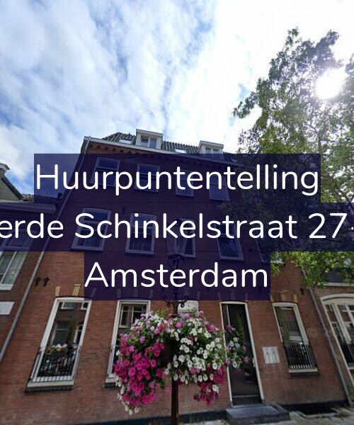 Foto gevel Huurpuntentelling voor Derde Schinkelstraat 27-K, Amsterdam