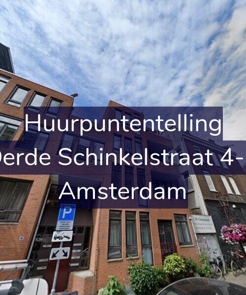 Foto gevel Huurpuntentelling voor Derde Schinkelstraat 4-B, Amsterdam