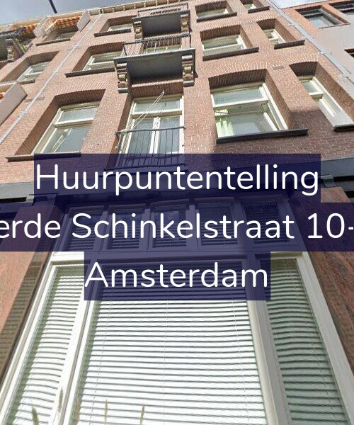 Foto gevel Huurpuntentelling voor Derde Schinkelstraat 10-H, Amsterdam