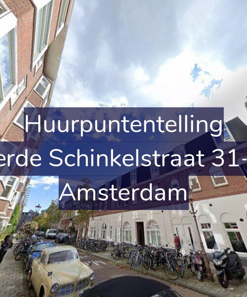 Foto gevel Huurpuntentelling voor Derde Schinkelstraat 31-M, Amsterdam