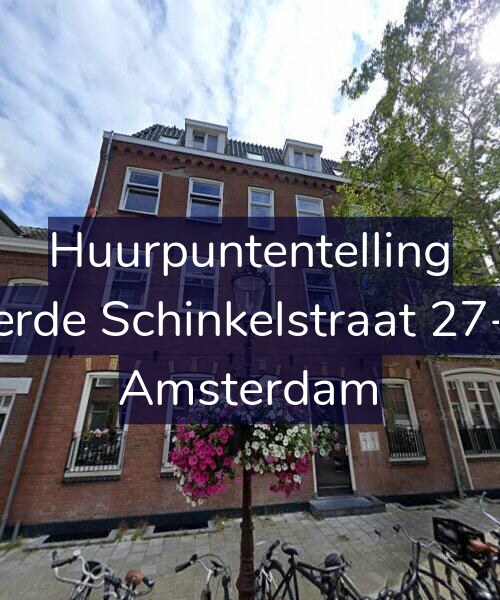 Foto gevel Huurpuntentelling voor Derde Schinkelstraat 27-H, Amsterdam