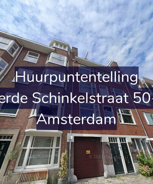 Foto gevel Huurpuntentelling voor Derde Schinkelstraat 50-3, Amsterdam