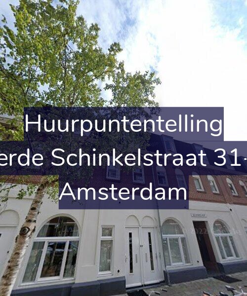 Foto gevel Huurpuntentelling voor Derde Schinkelstraat 31-C, Amsterdam
