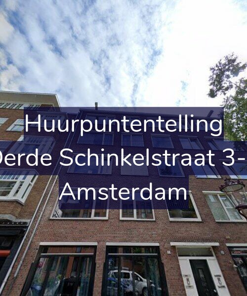 Foto gevel Huurpuntentelling voor Derde Schinkelstraat 3-2, Amsterdam