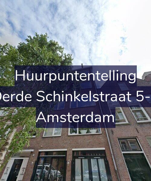 Foto gevel Huurpuntentelling voor Derde Schinkelstraat 5-3, Amsterdam