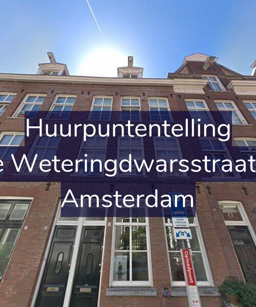 Foto gevel Huurpuntentelling voor Derde Weteringdwarsstraat 10-C, Amsterdam