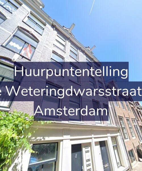 Foto gevel Huurpuntentelling voor Derde Weteringdwarsstraat 21-D, Amsterdam